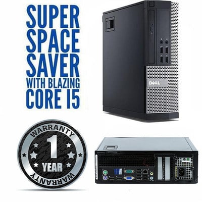 Dell Refurbished Desktop OptiPlex 9020 SFF i5 Windows 10 Computer