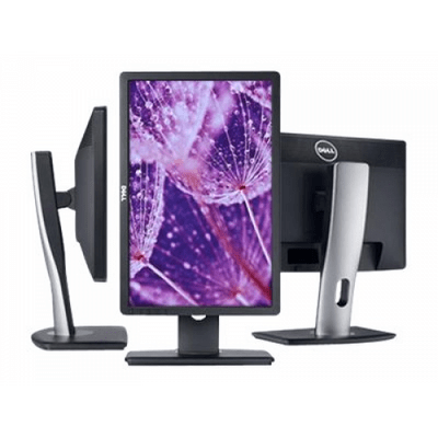 Rotating Computer Monitor Dell Vertical Screen P1913 19" DisplayPort LED