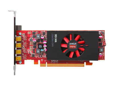 AMD FirePro W4100 2GB GDDR5 Workstation Video Card