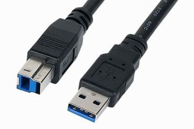 USB 3.0 A to B Cable 6'