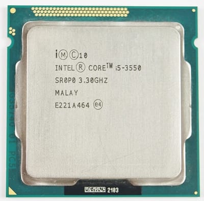 Intel Core i5-3550 3.30Ghz Processor SR0P0