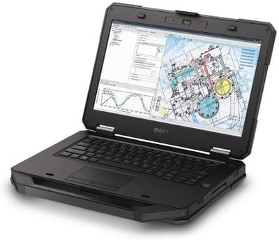 Dell Latitude 5414 i5 14" Rugged Laptop Windows 10 Pro