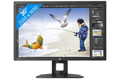 Big 30 Inch Computer Monitor HP Z30i 2560 x 1600 IPS LED HDMI