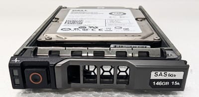 X162K Dell 146GB 15K.2 SAS 6Gb 2.5-inch Hot Swappable Hard Drive PowerEdge 850 860 1900 1950