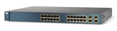 Cisco WS-C3560G w/ C3KX-NM 10G Catalyst 3560G Gigabit Ethernet Switch