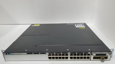 CISCO WS-C3750X-24T-E X Series Gigabit Network Switch