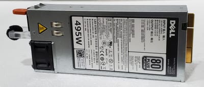 N24MJ Dell PowerEdge R520/R620/R720 Power Supply 495W 80 Plus Platinum