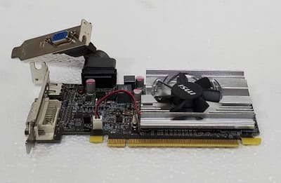 MSI AMD Radeon HDR6450 1GB DDR3 PCI-E R6450-MD1G3/LP Video Card HH