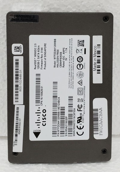Micron/CISCO MTFDDAK120MBB 120GB 2.5" 6Gbps SSD