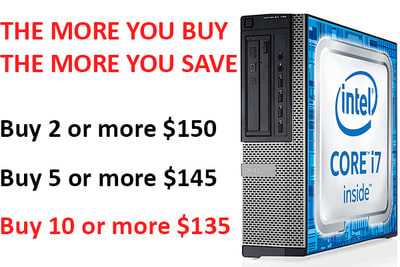 Clearance LOADED Dell Business i7 8GB Desktop PC $155
