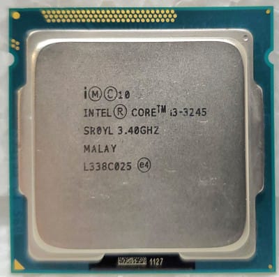 Intel Core i3-3245 3.40Ghz Processor SR0YL