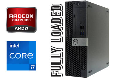 Clearance Dell OptiPlex i7 16GB Compact PC Fully Loaded