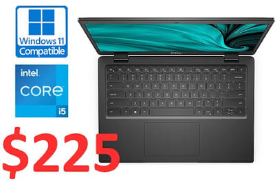 Dell 14" 8th Generation Ultrabook Latitude 3400 i5 SSD Laptop
