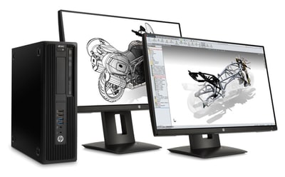 Photoshop Premiere Monster Desktop i7 Quad 32GB 1TB/256GB 3x 4K Display