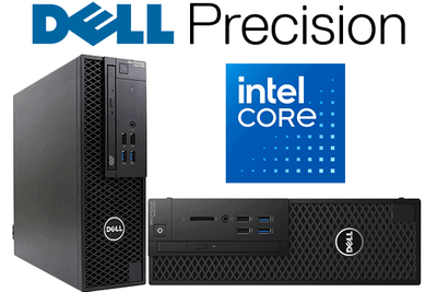Powerful Compact Dell Precision 32GB Dual HDDs Workstation PC